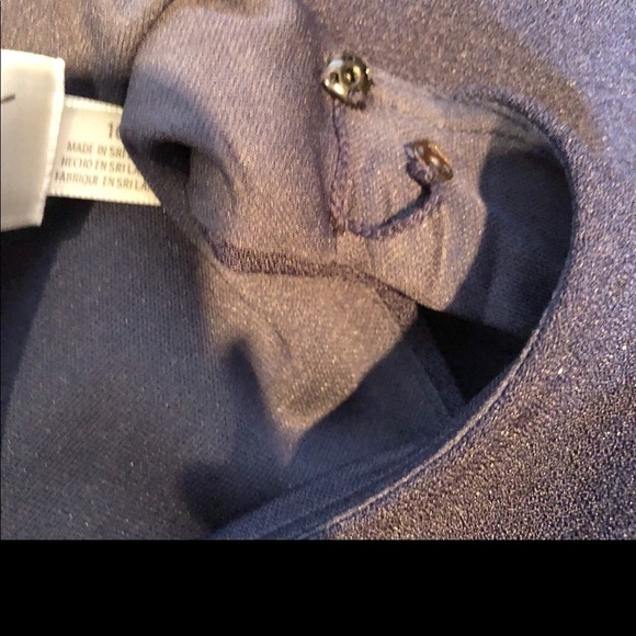 𝅺ELIZA J Cold Shoulder Dress/Navy - Picture 7 of 7